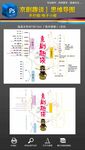京剧思维导图手抄报
