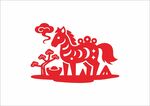 2026马年剪纸  