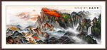 泰山风景画五岳独尊
