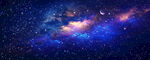 巨幅宇宙星空天花软膜背景