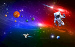 梦幻宇宙中的宇航员