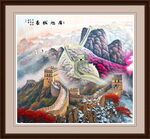 万里长城国画