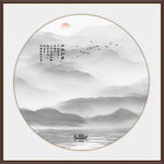 新中式禅意山水画