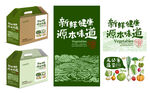 蔬菜包装素材