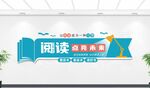 校园阅读文化墙