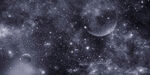 黑色星空图