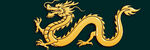 金色祥龙图案