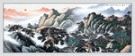 国画紫气东来