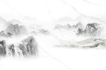 新中式山水画