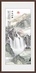 流水生财挂画