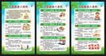 平衡膳食八准则展板
