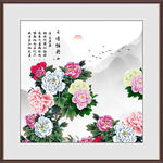 花开富贵国画