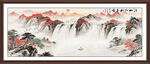 山水画挂画