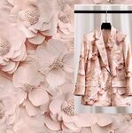 粉色花朵装饰图案