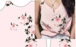 粉色定位花卉
