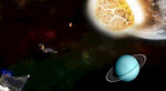 梦幻宇宙中的星球与飞船