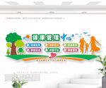 健康管理中心医疗宣传墙