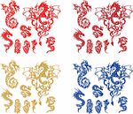 龙素材 龙图腾 龙元素造型