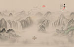 意境水墨山水