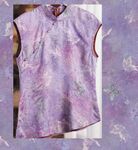 中式旗袍扎染蝴蝶