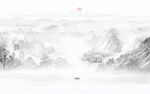 新中式山水画