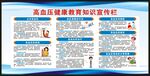 高血压日宣传栏