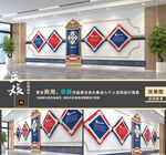蒙古文化墙