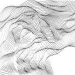 抽象线条构成的动感图案