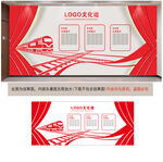 铁路文化墙宣传展板设计