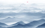 新中式山水画