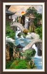 中式山水风景装饰画