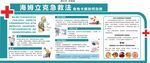 海姆立克急救法 文化墙 海报 