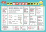 小学数学应用题数量关系