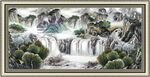 山水国画风景图