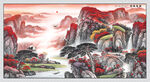 国画鸿运当头