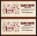 猪肉分解图