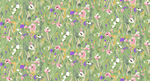 缤纷野花图案 清新自然风