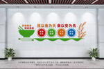 食堂文化墙