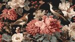 花鸟繁花图