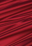红色褶皱布料纹理特写