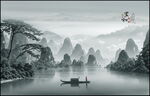 新中式水墨画