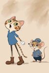 猫鼠搭档  趣味卡通形象