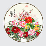 国画牡丹