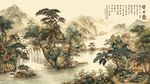 中式山水间的雅致景致