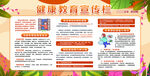 健康教育宣传展板设计