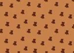 小熊图案背景纹理