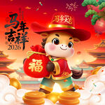 卡通马