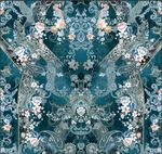 中式古典花卉纹样图案