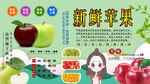 新鲜苹果背景墙