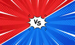 红蓝对决标志